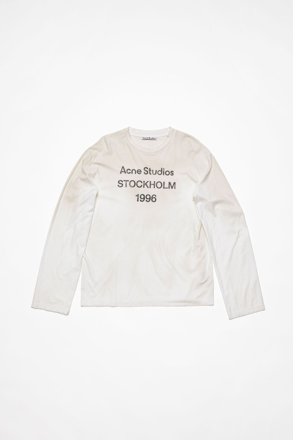 ACNE LONGSLEEVE BLACK/WHITE