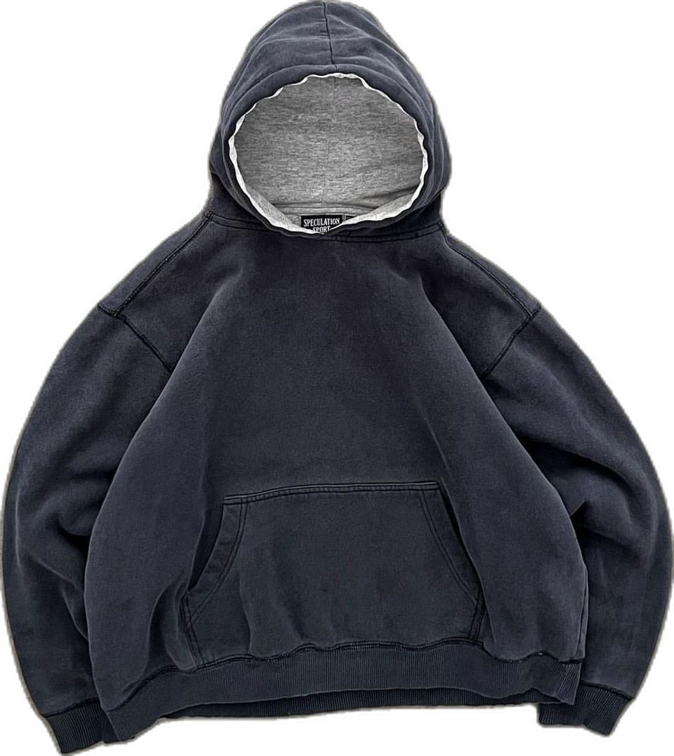 STUFFED HOODIE NAVYBLUE