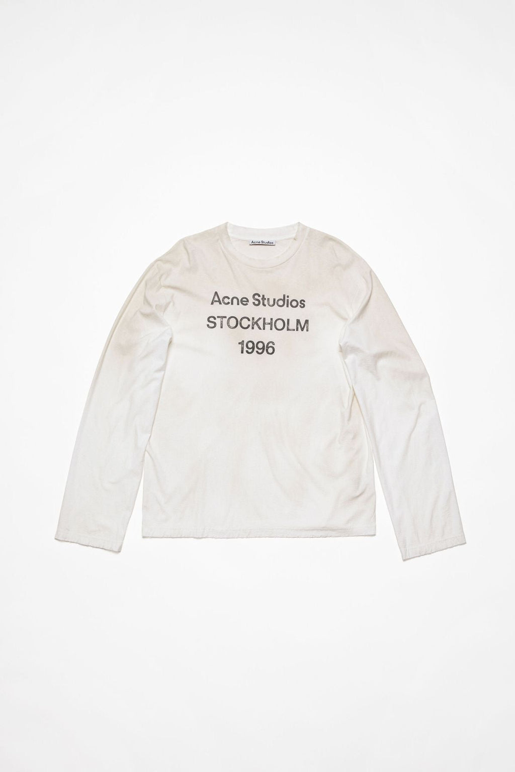 ACNE LONGSLEEVE BLACK/WHITE
