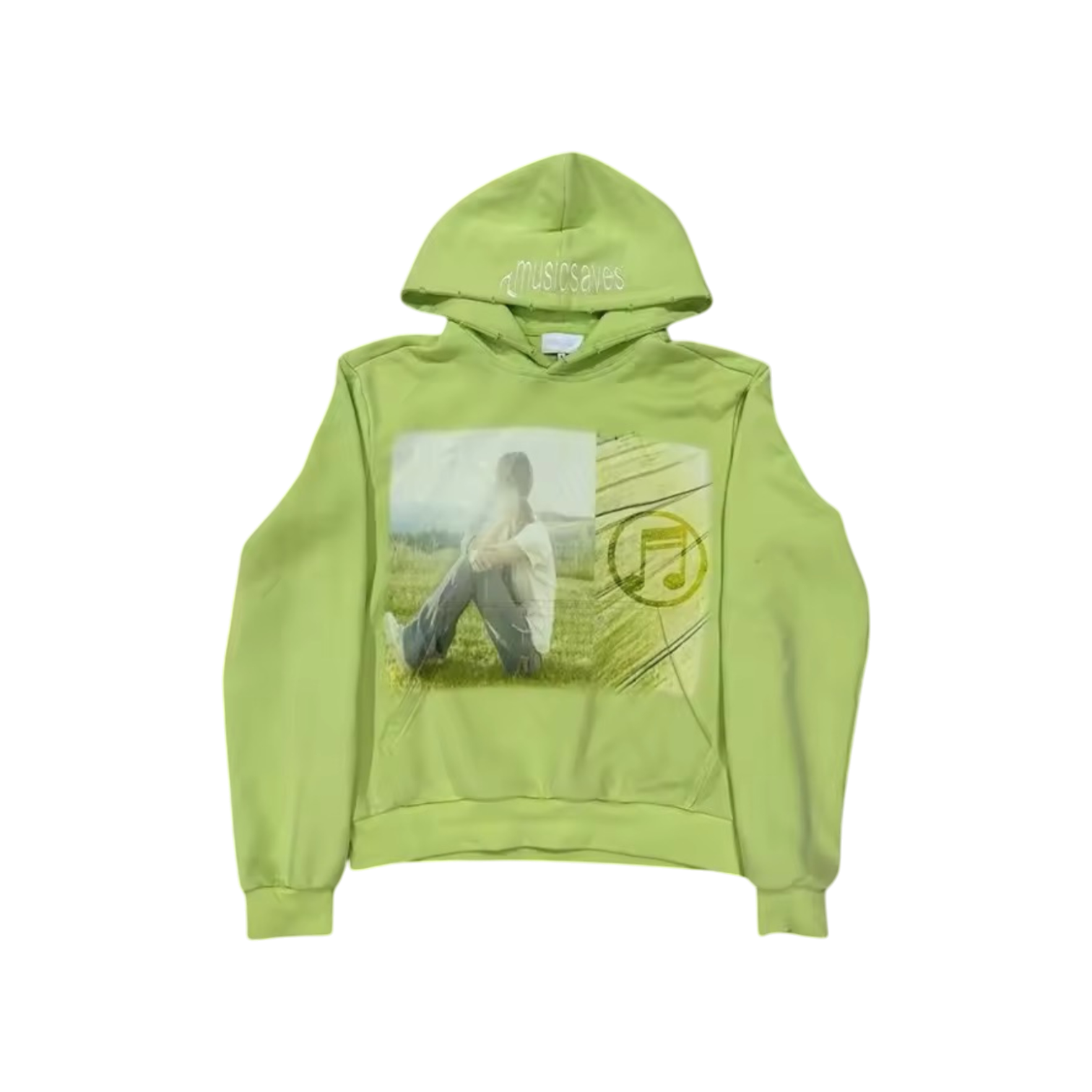 ‘MUSICSAVES’ HOODIE 𖦏