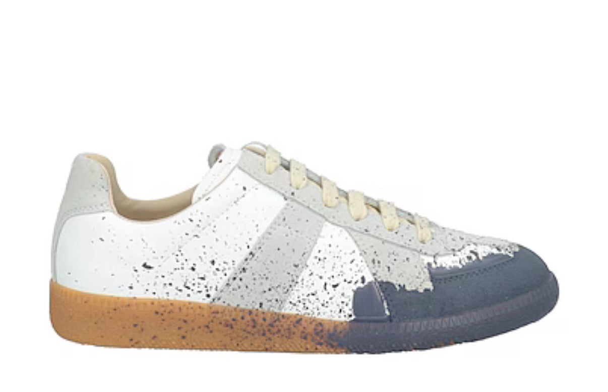 MM6 GATS PAINT SPLATTER BLACK NAVY